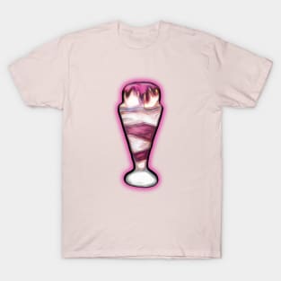 Strawberry and Vanilla Ice Cream Sundae T-Shirt